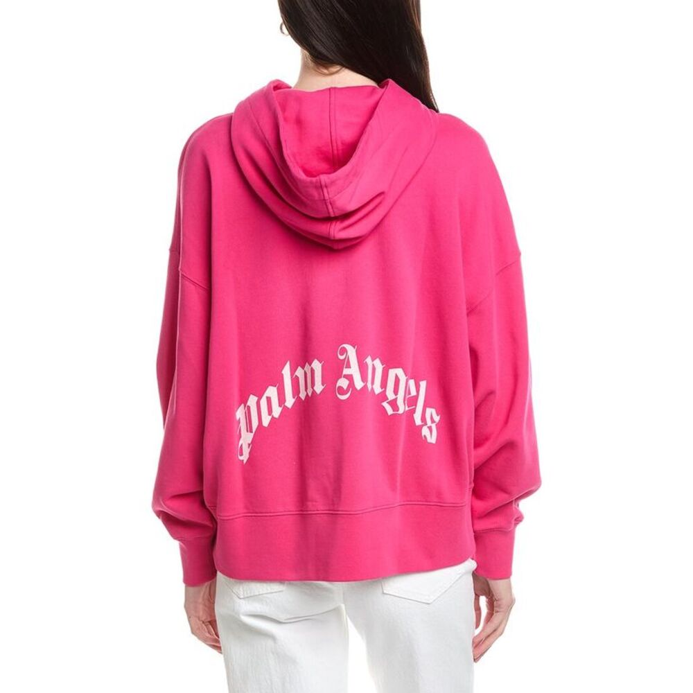 Palm Angels Womens  Hooded Sweatshirt, Pink - Picture 2 of 3